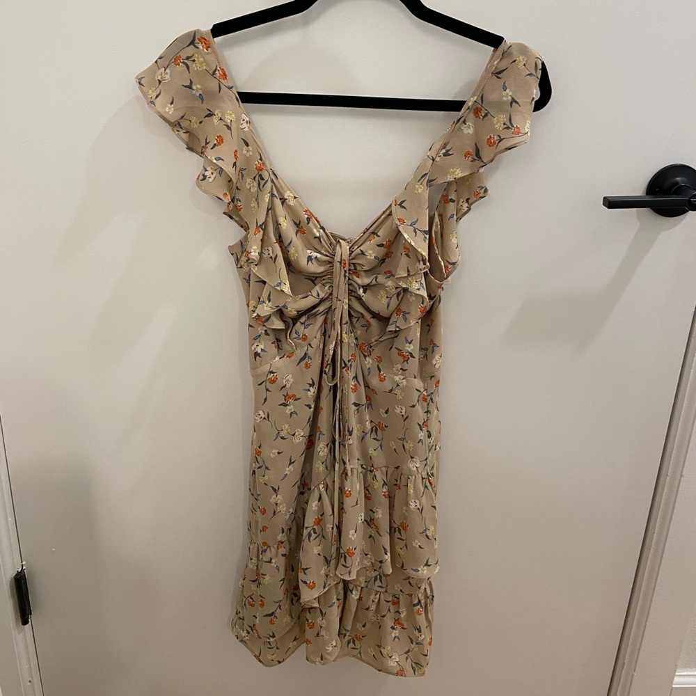Tan Dress